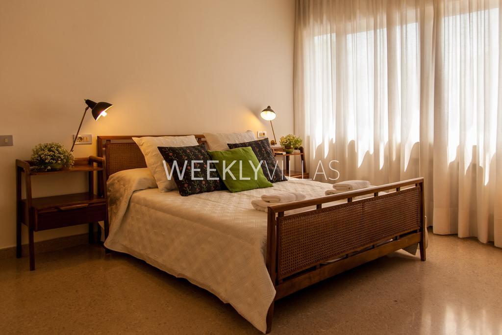 Villa Sitges Tupinetti Beach At 1 Min Walk Amaizing Garden And View Center Sitges 5 Minutes Walk Kültér fotó